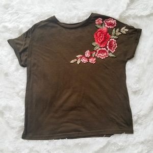 flower tshirt